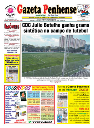 Calaméo - Gazeta Penhense - 2 a 8/12/12 - edição 2103